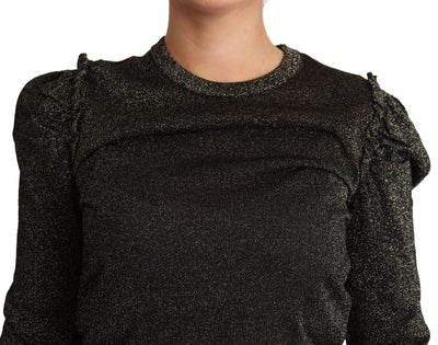 Pull court Dolce &amp; Gabbana pour femme en or noir