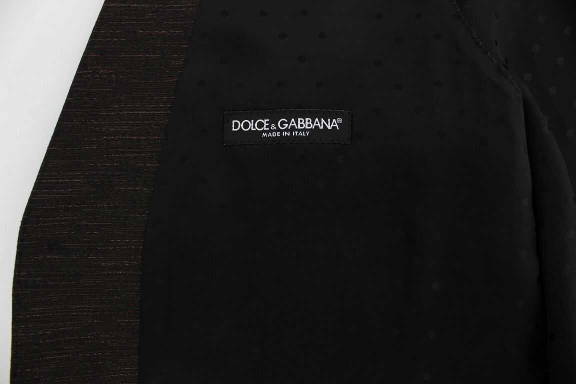 Dolce &amp; Gabbana Zwarte Wollen Logo Jurk Gilet Vest