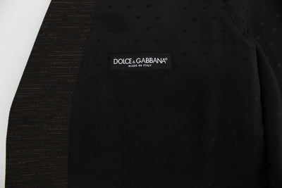 Dolce &amp; Gabbana Zwarte Wollen Logo Jurk Gilet Vest