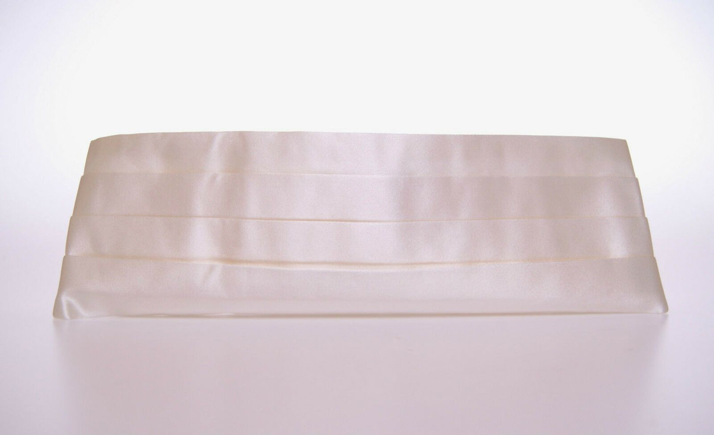 Ceinture élégante en soie blanche Dolce &amp; Gabbana
