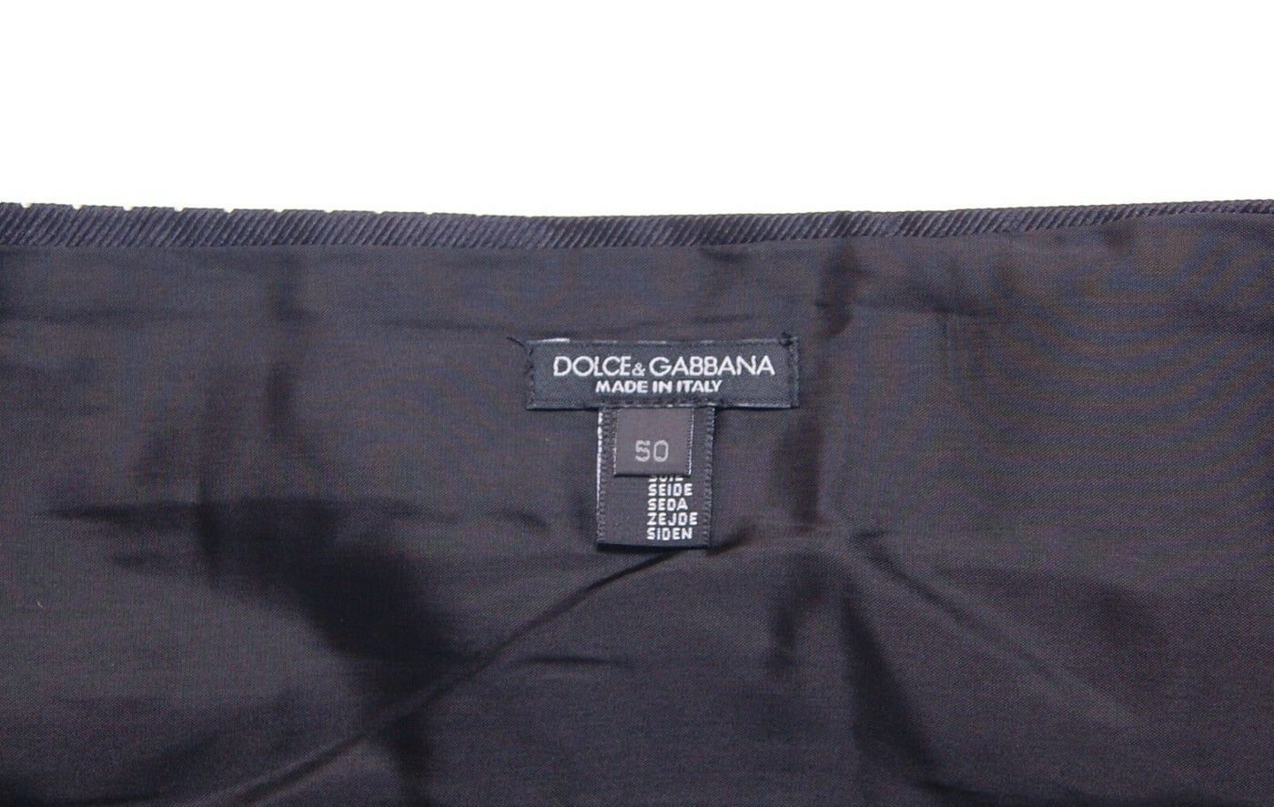 Ceinture de smoking noire Dolce &amp; Gabbana