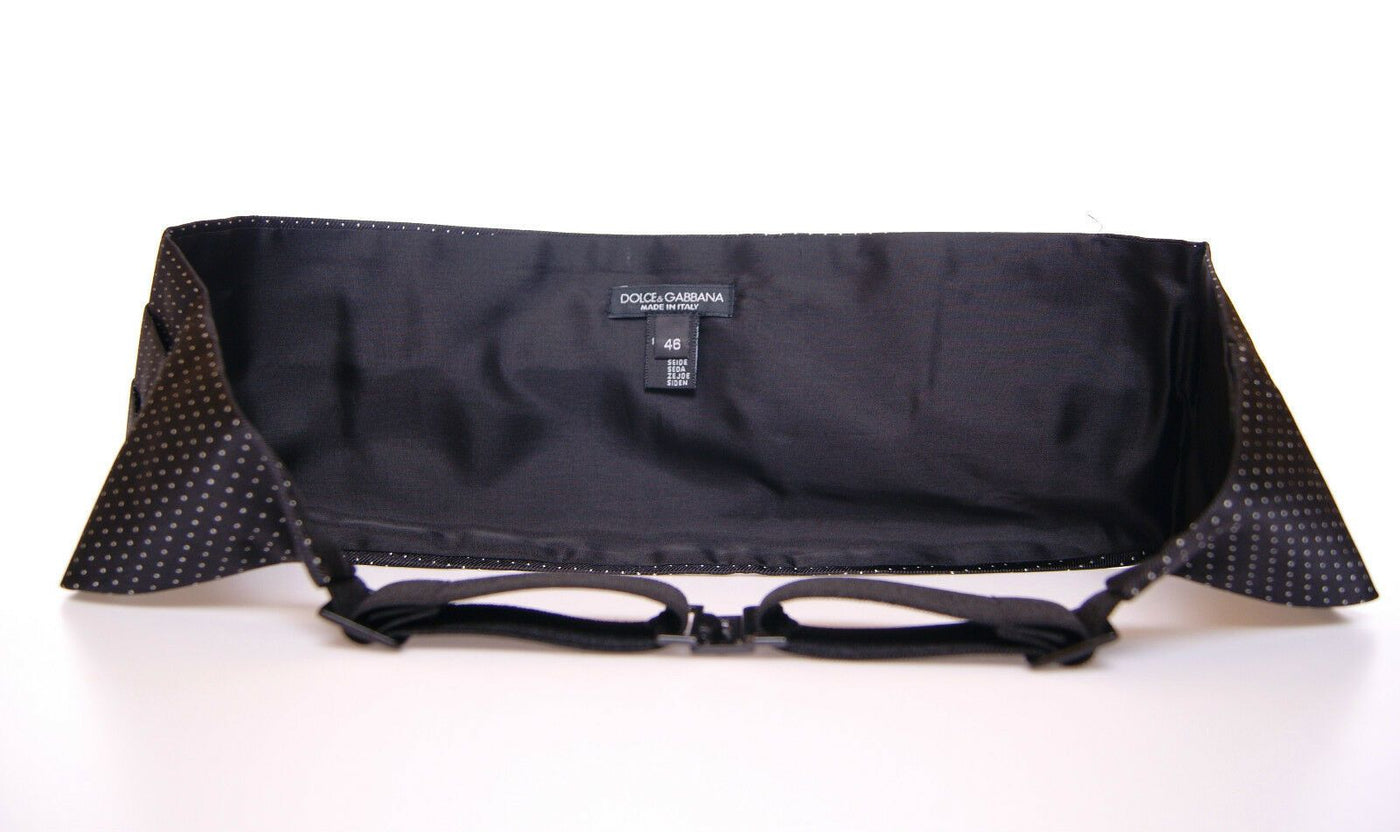 Ceinture de smoking noire Dolce &amp; Gabbana