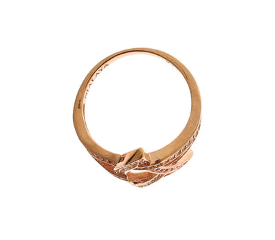 Nialaya Dames Ring met Heldere CZ Goud 925 Zilver