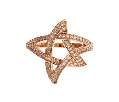 Nialaya Dames Ring met Heldere CZ Goud 925 Zilver