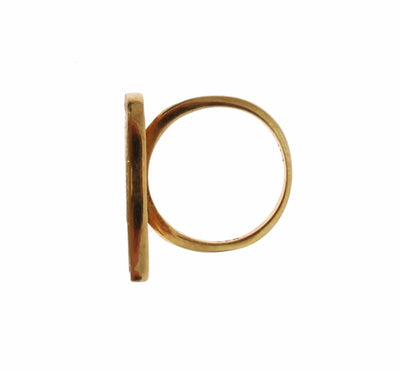 Nialaya Dames Clear CZ Goud 925 Zilver Authentieke Ring