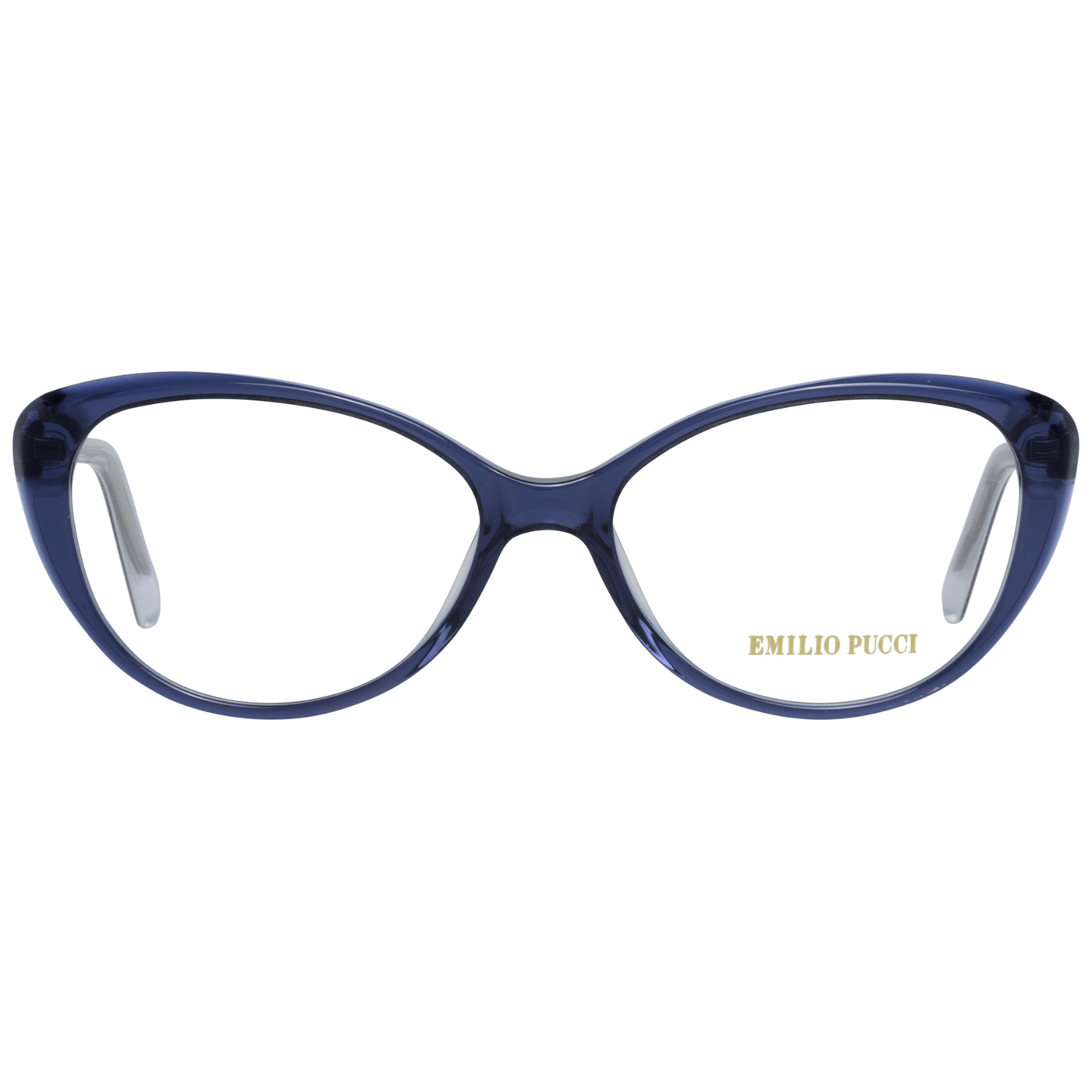 Lunettes de soleil cerclées bleues chics Emilio Pucci pour femme