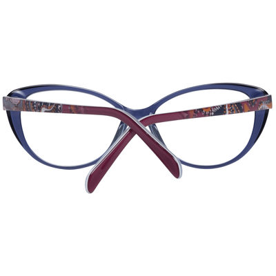 Lunettes de soleil cerclées bleues chics Emilio Pucci pour femme