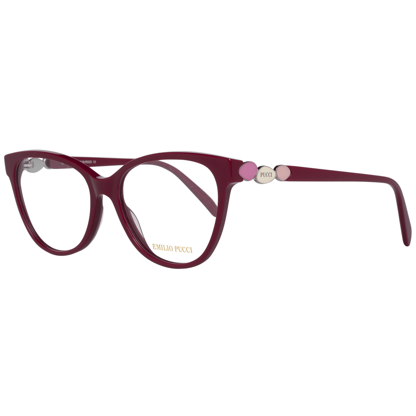 Montures de lunettes rouges pour femmes Emilio Pucci