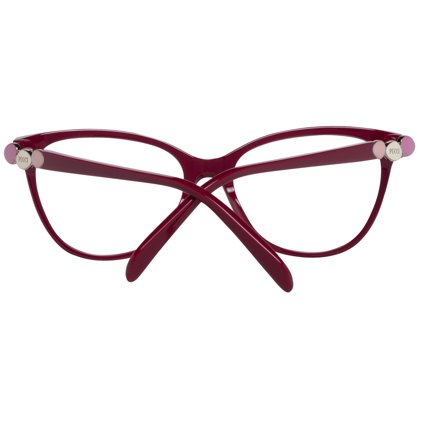 Montures de lunettes rouges pour femmes Emilio Pucci
