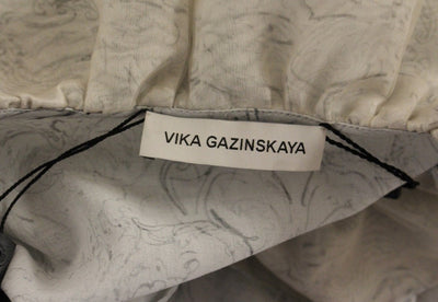 Vika Gazinskaya Tunique chemisier en coton bleu