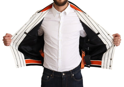 Veste Bomber Multicolore Dolce &amp; Gabbana avec Logo King #DGMILLENNIALS