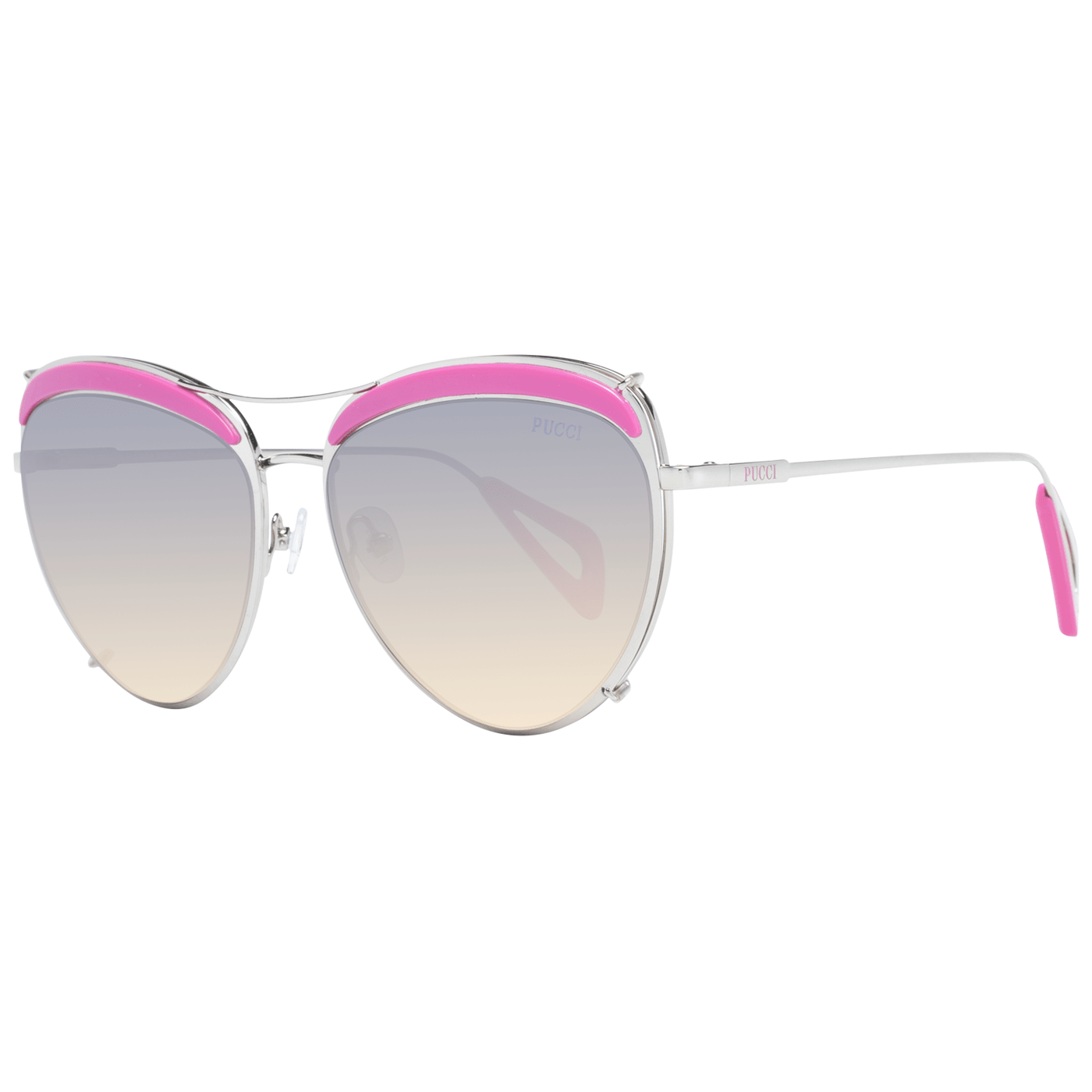 Montures optiques pour femmes Emilio Pucci en or rose