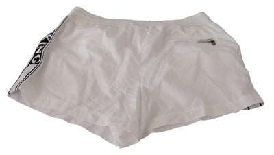 Maillots de bain et shorts de plage Dolce &amp; Gabbana White King pour homme