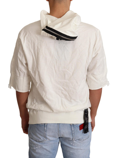 Dolce &amp; Gabbana Witte Trui met Capuchon en Limited Edition