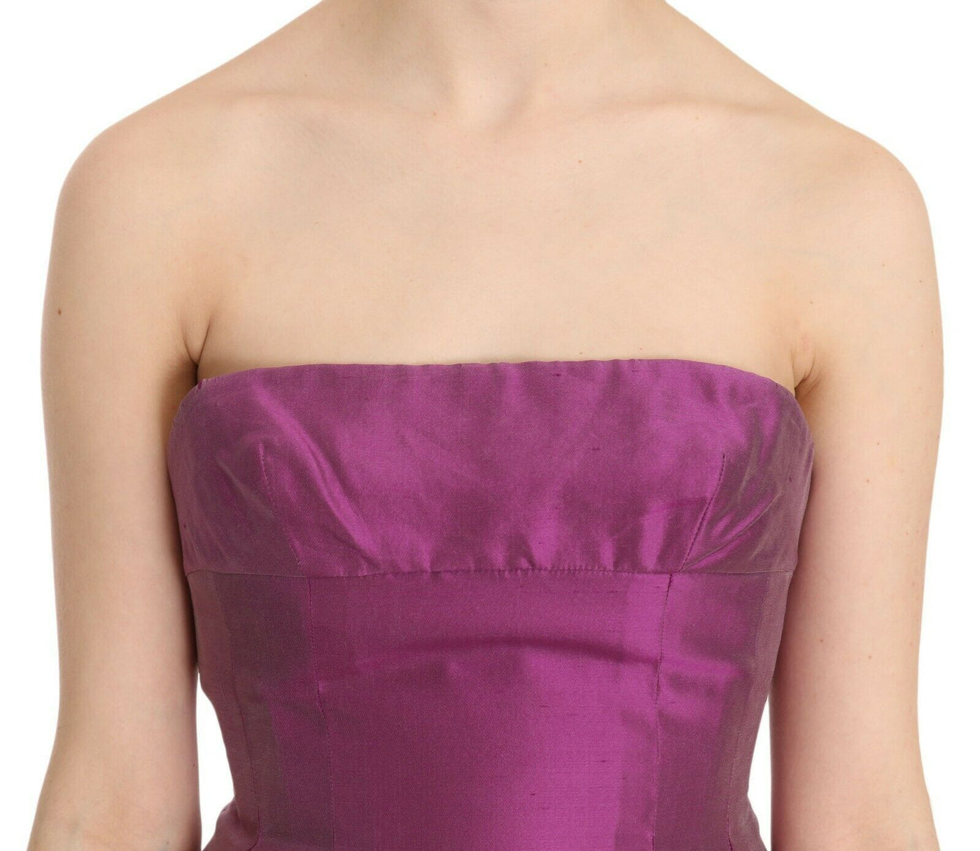 Ermanno Scervino roze halter backless midi effen jurk