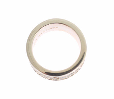 Nialaya Silver Womens CZ 925 Sterling Ring