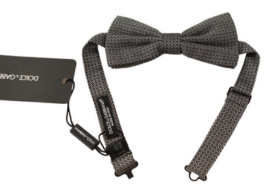 Dolce &amp; Gabbana Papillon vlinderdas met veelkleurig patroon en verstelbare hals