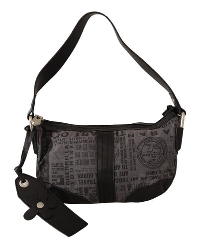 Sac à main imprimé gris WAYFARER, sac à bandoulière en tissu