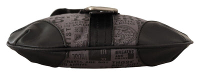 Sac à bandoulière WAYFARER gris avec logo imprimé