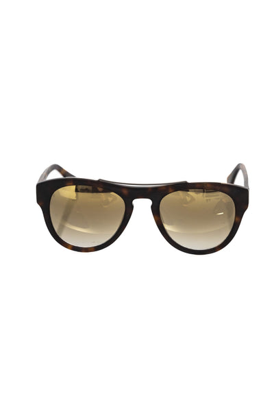 Lunettes de soleil pour homme Frankie Morello en acétate marron