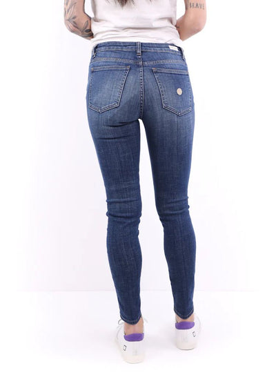 Don The Fuller blauwe katoenen damesjeans