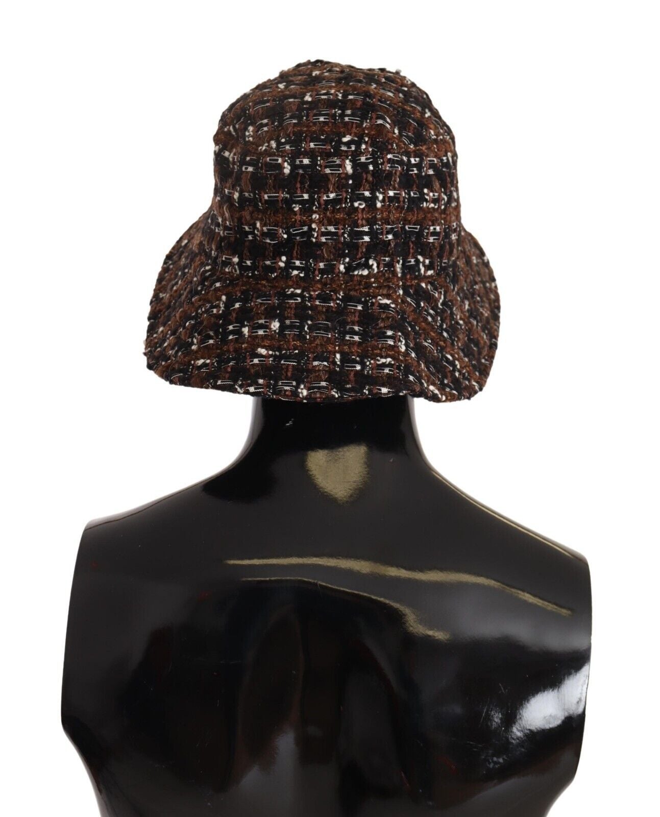 Dolce &amp; Gabbana Multicolor Stof Geweven Emmerhoed met Brede Rand