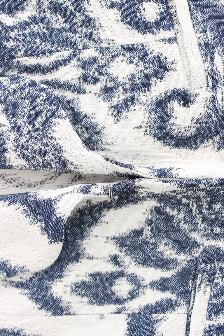 Christian Pellizzari Veste de costume blazer bleu blanc