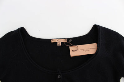 Ermanno Scervino Pull Cardigan En Cachemire Noir