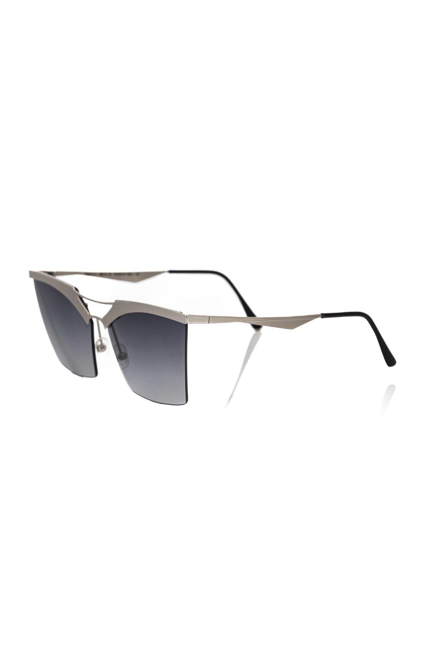 Lunettes de soleil argentées métallisées pour femme Frankie Morello