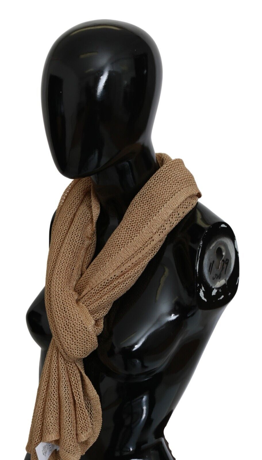 Foulard châle d'hiver marron GF Ferre
