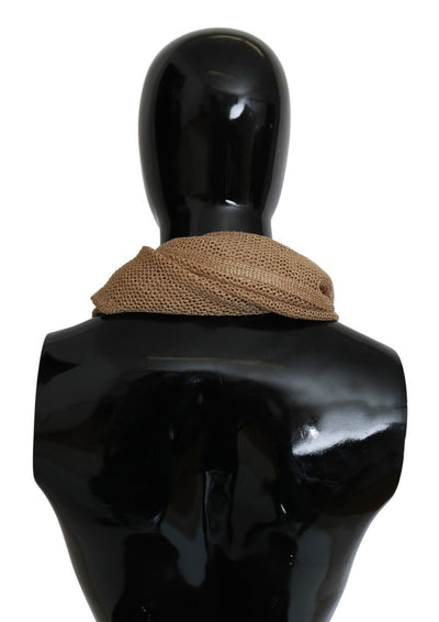 Foulard châle d'hiver marron GF Ferre