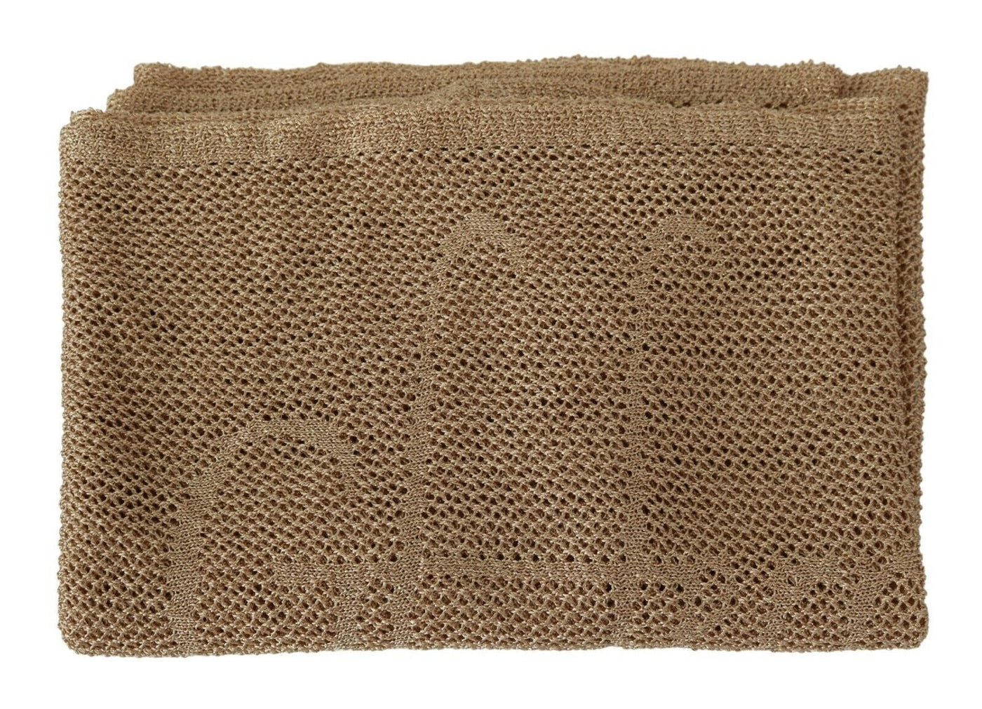 Foulard châle d'hiver marron GF Ferre