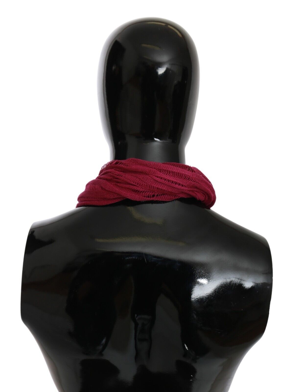 Foulard châle bordeaux John Galliano