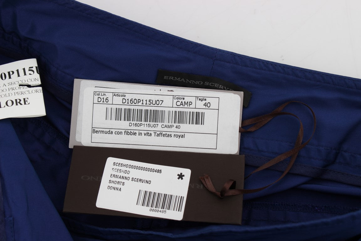 Bermuda bleu Ermanno Scervino au-dessus du genou