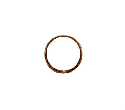 Nialaya gouden 925 zilveren ring