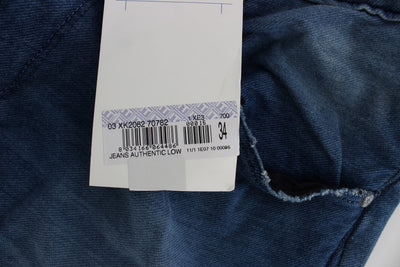 Acht Blue Wash Denim Katoen Stretch Slim Fit Jeans