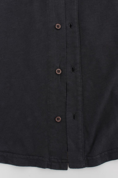 Chemise décontractée boutonnée en coton gris Alpha Massimo Rebecchi