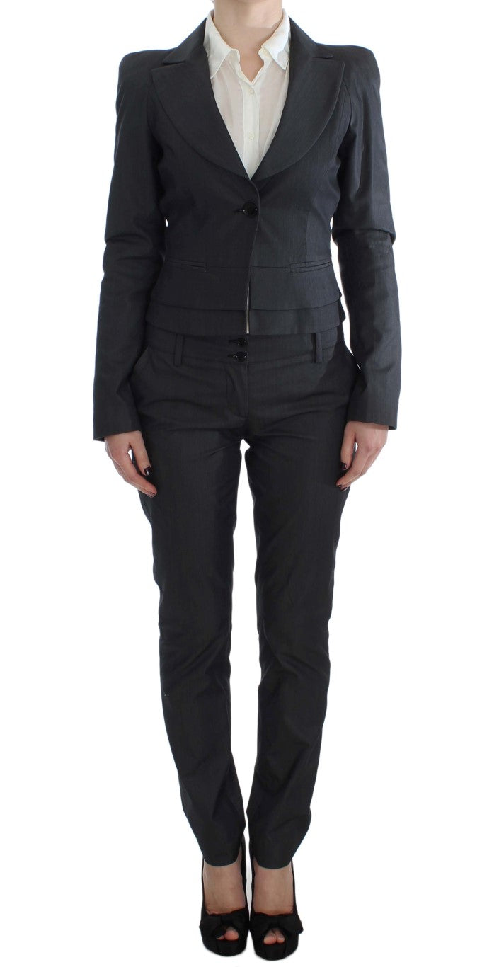 Costume deux pièces gris Exte à un bouton