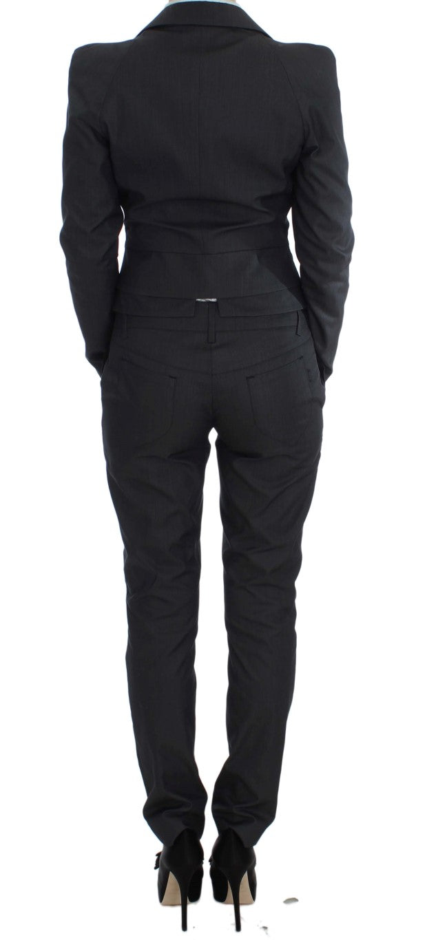 Costume deux pièces gris Exte à un bouton