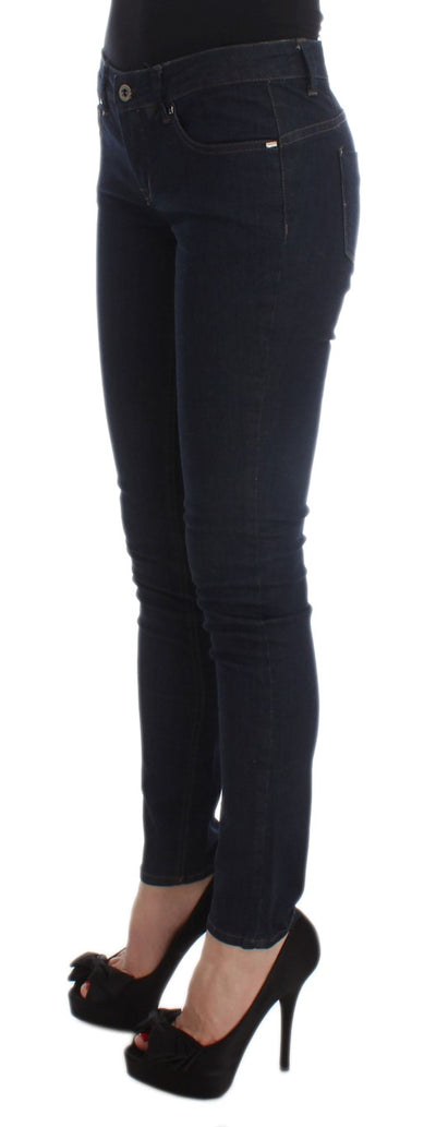 Costume National Blue Slim Fit Jeans van katoenmix