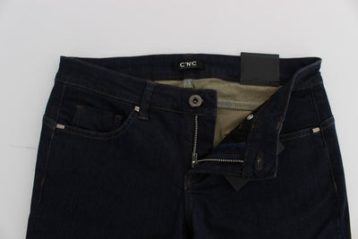 Costume National Blue Slim Fit Jeans van katoenmix