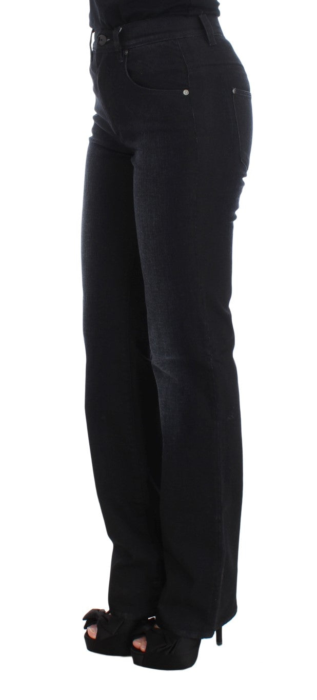 Ermanno Scervino chique slim-fit bootcut denimjeans