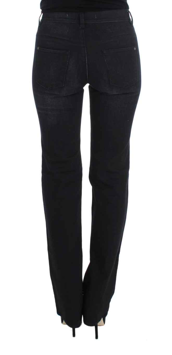 Ermanno Scervino chique slim-fit bootcut denimjeans