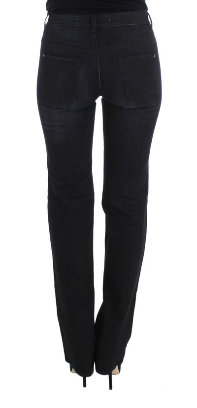 Ermanno Scervino chique slim-fit bootcut denimjeans