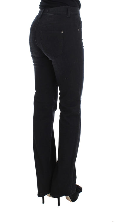 Ermanno Scervino chique slim-fit bootcut denimjeans