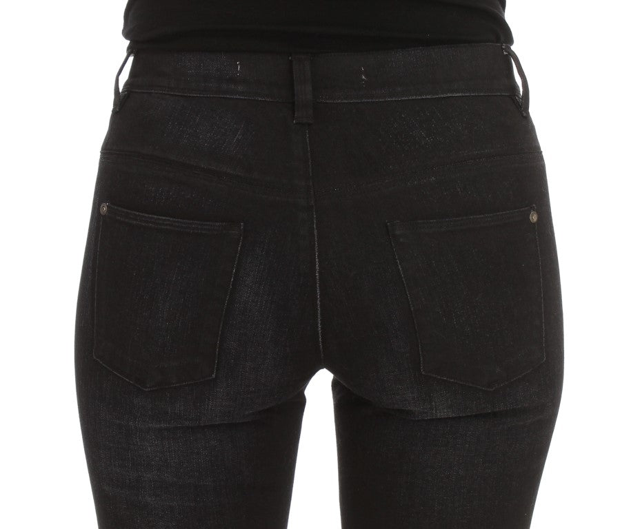 Ermanno Scervino chique slim-fit bootcut denimjeans
