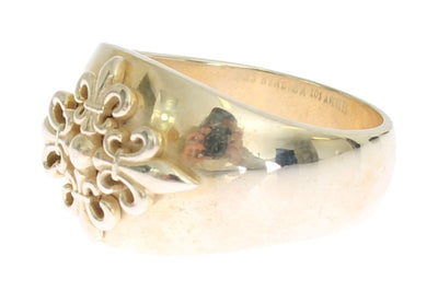 Bague Nialaya en argent sterling 925 avec écusson