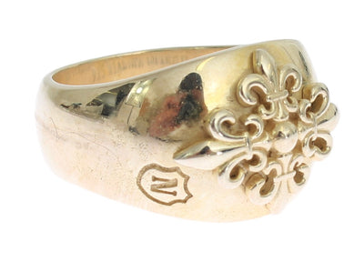 Bague Nialaya en argent sterling 925 avec écusson