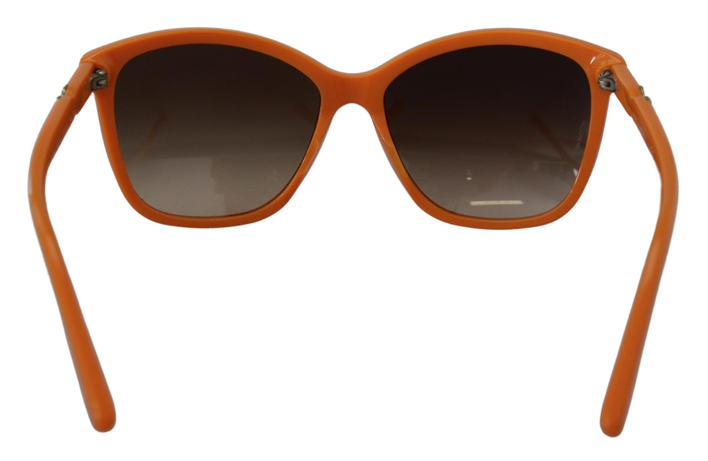Dolce &amp; Gabbana Oranje Acetaat Frame Ronde Zonnebril DG4170PM