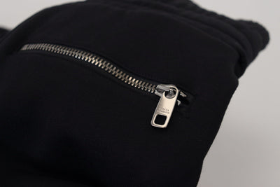 Bermuda cargo en coton noir Dolce &amp; Gabbana